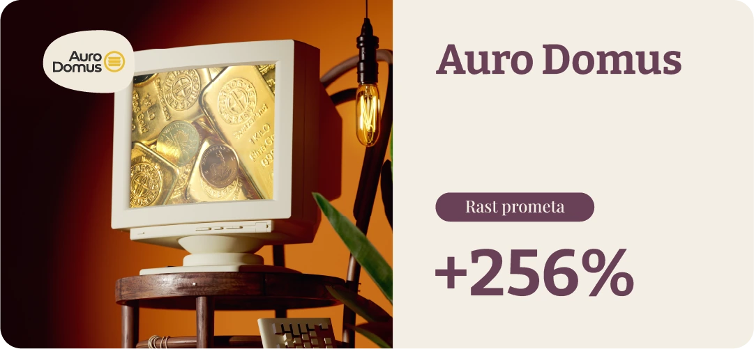 Auro Domus, +256% rast prometa
